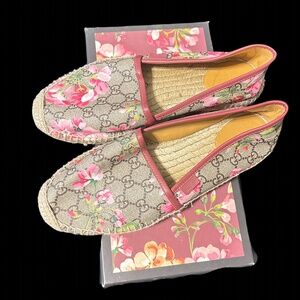 Gucci Floral Espadrilles